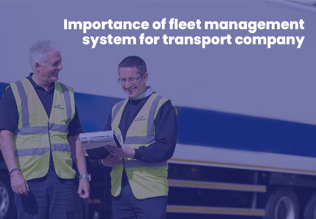 Importance Of Fleet Management System For Transport Company GingaFleets Blog